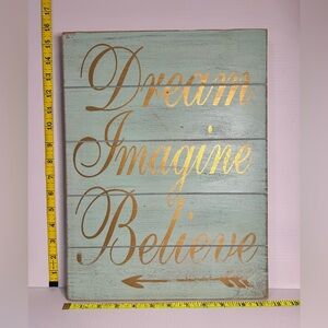 DREAM. IMAGINE. BELIEVE. Francesca's Collections Wall Art
